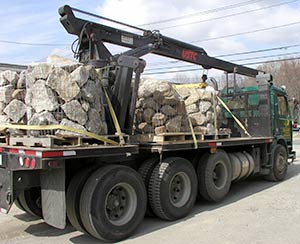 20 ton boom truck delivery